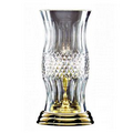 Waterford Colleen Hurricane 13.5" - Polished Brass Base